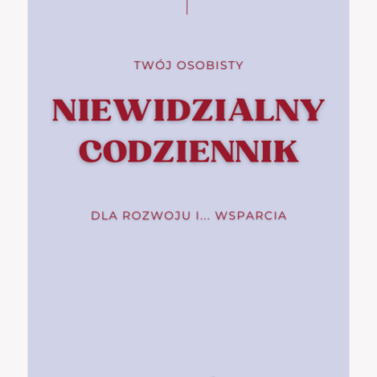 Workbook „Niewidzialny codziennik”